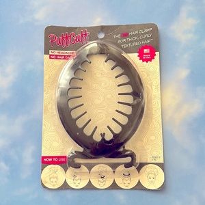 PuffCuff Original 5 inch Puff Cuff Hair Clamp in Black, NEW in box